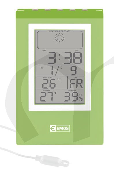 Meteorologická stanice TD-117AB (drát 1,7m)