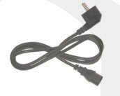 A1493 - napájecí kabel 2m 1.5mm2 EU