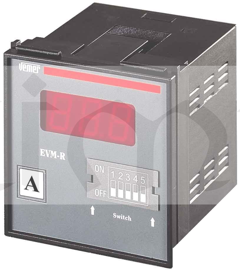 Ampérvoltmetr EVM-R, x/5A, 600V