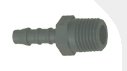 GDZ-15 -Hadicový vývod pro hadice s vnitřním pr.6 mm a vnějším závitem G1/4