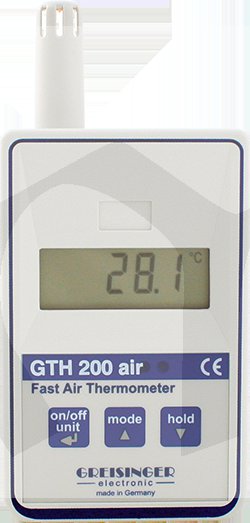 GTH 200 air - Přesný prostorový teploměr