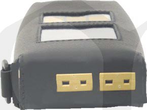 ST-N2 - Ochranné pouzdro z umělé kůže, 2 obdélníkové otvory pro připojení snímačů